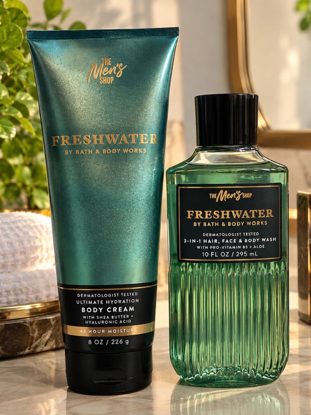 Bath & Body Works Freshwater 2-Piece For Men Set